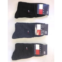 Носки TOMMY HILFIGER ликра махра средняя мужская 40-45. Цвет : ассорти