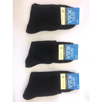 Носки ЛЕГКА ХОДА ликра махра средняя мужская 42-46 . Цвет : черный