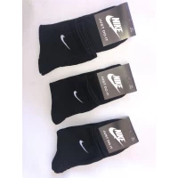 Носки NIKE ликра махра средняя мужская 40-45. Цвет : черный