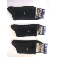 Носки Житомир Стиль махра мужская 41-45. Цвет : черный