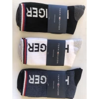 Носки TOMMY HILFIGER ликра хлопок высокая резинка 42-45 . Цвет : ассорти. Производство Турция