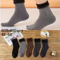 Носки мужские на меху !!! Цвет : ассорти. Размеры: 41-46