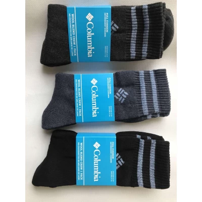 Носки COLUMBIA ликра хлопок махра мужская 42-46 . Цвет : ассорти. Производство Турция