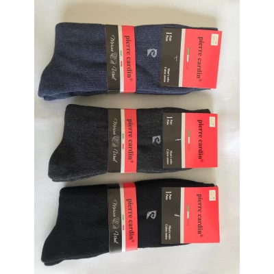 Носки PIERRE CARDIN ликра хлопок махра мужская 42-45. Цвет : ассорти. Производство Турция