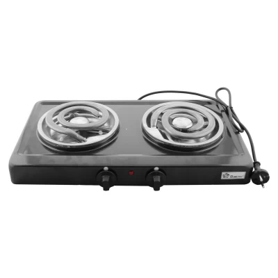 Плита электрическая Domotec MS-5532 2кф., 2000Вт. (Черный)