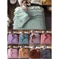 Меховой Плед "Ромбик"  200*230