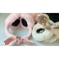 Наушники мех, складные, 6 цветов
