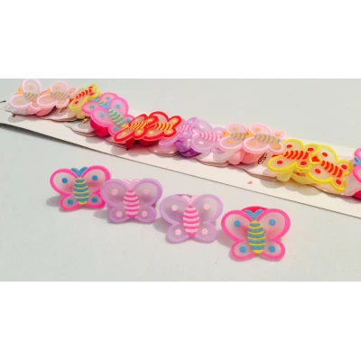 Резинка детская, бабочка, диам 3 см