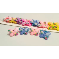 Резинка детская, бабочка, диам 3 см