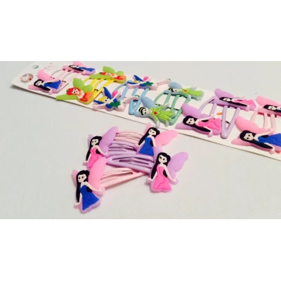 Заколка детская, феи, 6 см
