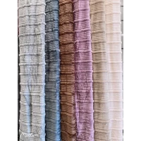 Плед микрофибра «Рубчик» Евро	