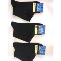 Носки СТИЛЬ ХОДА ликра мужская 42-45. Цвет : черный