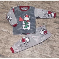 Пижама флис+махра Разм 28-36