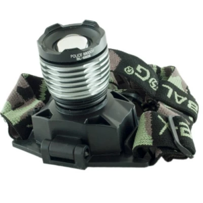 Фонарик налобный BAILONG BL-6908-2 с УФ Фонарик налобный BAILONG BL-6908-2 с УФ