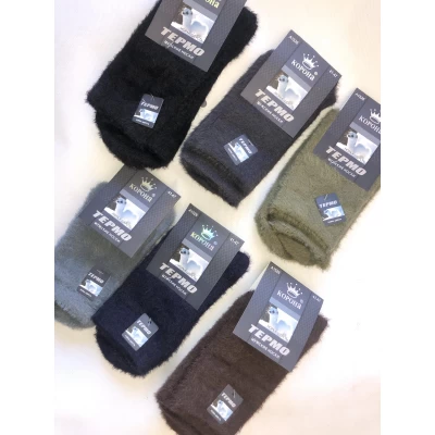 Носки КОРОНА ТЕРМО мужские Норка . Размер : 41-47. Цвет : ассорти