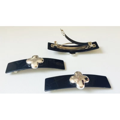 Заколка автомат, бренд, 11 см