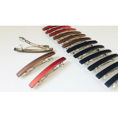 Заколка автомат,каучук, 8 см