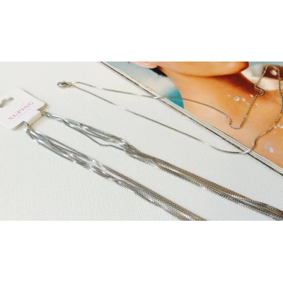 Цепочка Xuping, серебро, 50 см Цепочка Xuping, серебро, 50 см
