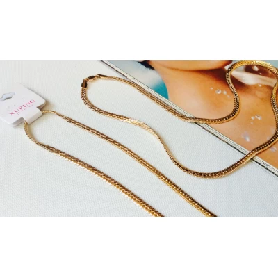 Цепочка Xuping, золото, 50 см Цепочка Xuping, золото, 50 см