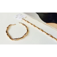 Браслет Xuping, золото, 19 см