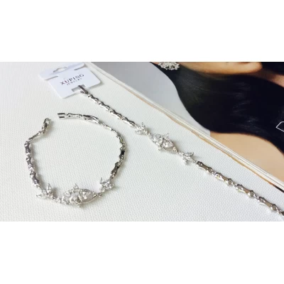 Браслет Xuping, cеребро, 19 см