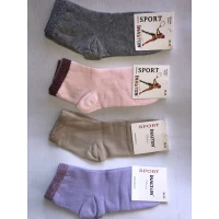 Носки INALTUN ликра хлопок средняя женская 36-40 с люрексом . Цвет : ассорти . Производство Турция