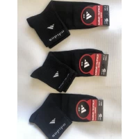 Носки ADIDAS  ликра хлопок средние мужские 40-45. Цвет : черный . Производство Турция