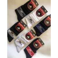 Носки ADIDAS ликра хлопок средний мужской 40-45. Цвет : ассорти. Производство Турция