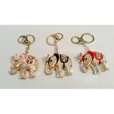 Брелок, слоник, золото