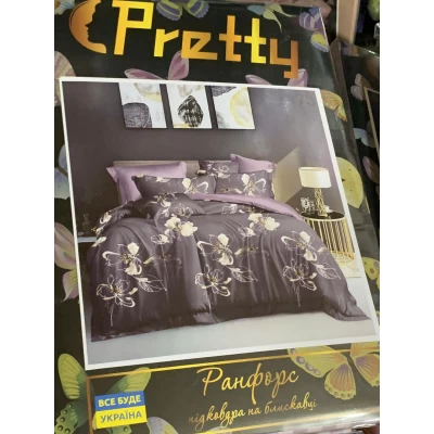 Постельный комплект Евро ранфорс, в ассортименте