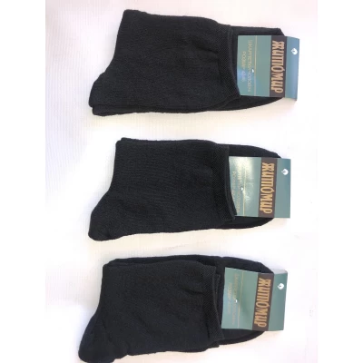 Носки ЖИТОМИР ликра махра мужская 42-45. Цвет : черный