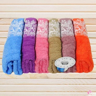  Полотенце Two Dolphins classic 50*90 (в ассортименте)