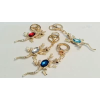 Брелок металл, саламандра