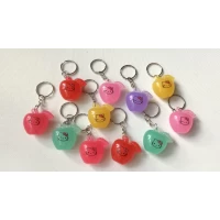 Брелок яблоко, hello kitty