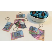 Брелок пластик Гривны 7 см