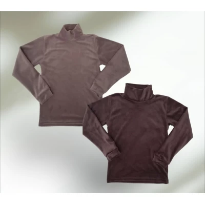 Водолазка велюр на меху подросток Разм 36-40