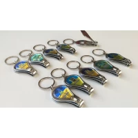 Брелок метал, Трезуб, 7 см