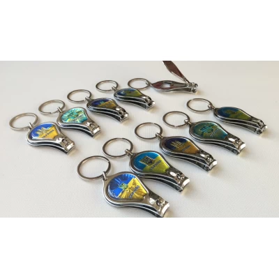 Брелок метал, Трезуб, 7 см