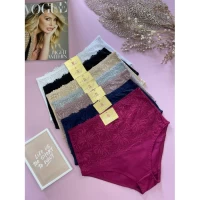 Трусы женские ХЛОПОК КРУЖЕВО, РАЗМЕРЫ 50-52-54, (6862)