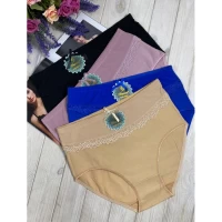 Трусы женские ХЛОПОК, РАЗМЕРЫ 50; 52; 54, (3981)