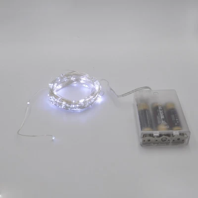 Гирлянда-роса (Copper Wire) 100W-1 Battery внутренняя, пров.:прозрачный, (Белый) ART:7291