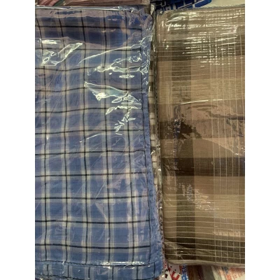 Платок носовой 38х38 см, в упаковке 10 шт, цвета в ассортименте