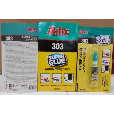 Клей Akfix "303" 3 грамма