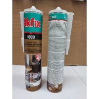 Санитарный силиконовый герметик прозрачный Akfix 280ml