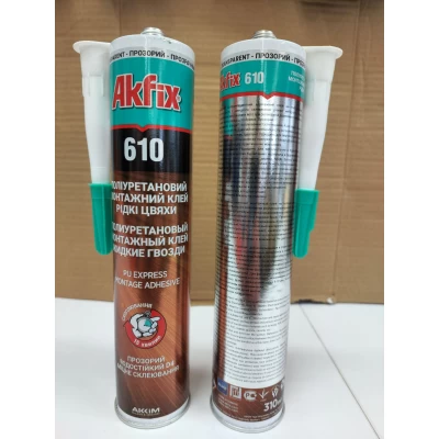 Полиуретановой монтажный клей жидкие гвозди Akfix 310ml