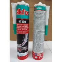 Термостойкий силиконовый герметик формирователь прокладок красный Akfix 280ml