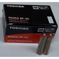 Батарейка TOSHIBA (Солевая.) микро палец