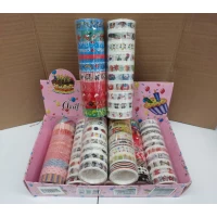 Скотч декоративный Бумажный 14мм×10м