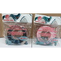 Скотч Двух-стороний на полипропиленовой основе ( белый и чёрный.) 12мм×2м