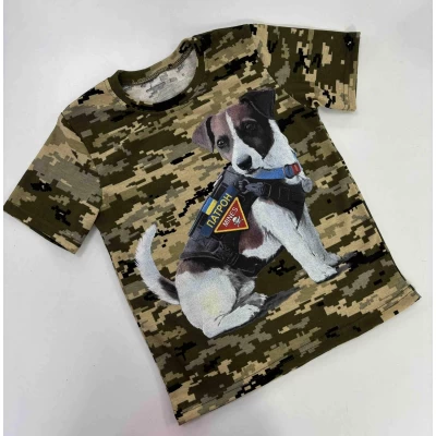 Футболка Пиксель Патрон Разм 30-38 Футболка Пиксель Патрон Разм 30-38